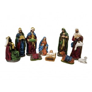 Set Natività – 10 Pezzi (15,5 cm)