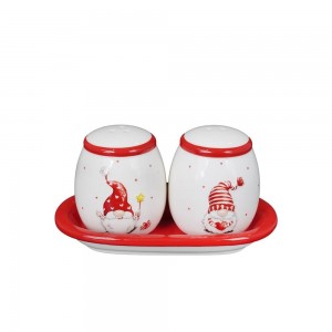Set Natalizio Da Cucina Sale E Pepe