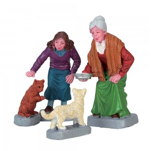 Lemax - Cream for Kitty, set of 4