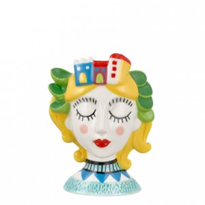 LE STILOSE CITY H. 13 VASO CERAMICA