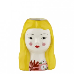 Montemaggi Isotta Girl Bionda Vestito Fondo Rosa