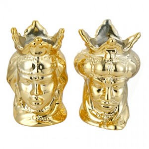 Montemaggi Coppia Testa di Moro Oro