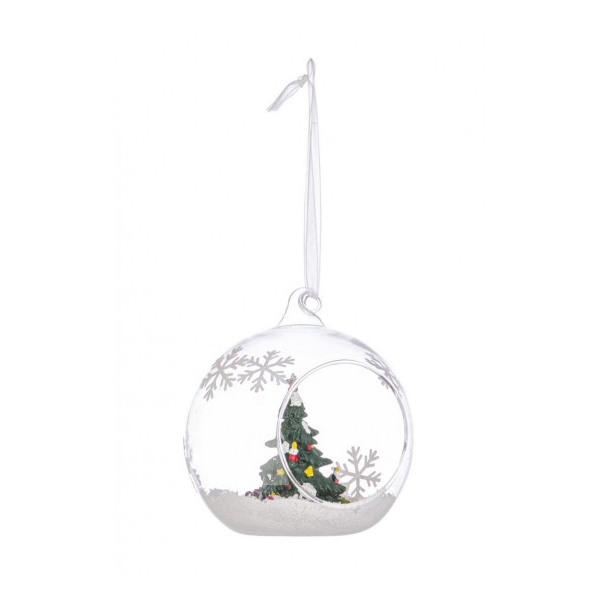 Sfera Aperta Vetro Pino