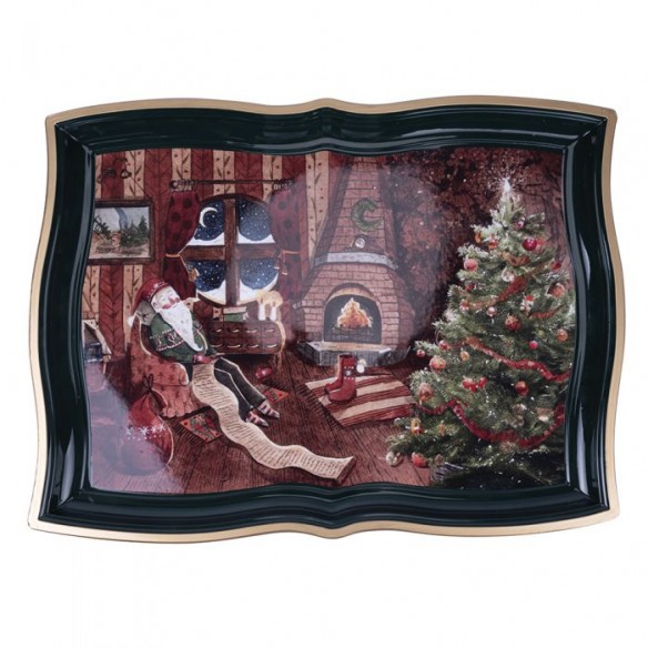 Xmas Vassoio Rettangolare