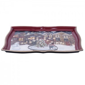 Xmas Vassoio Rettangolare 2