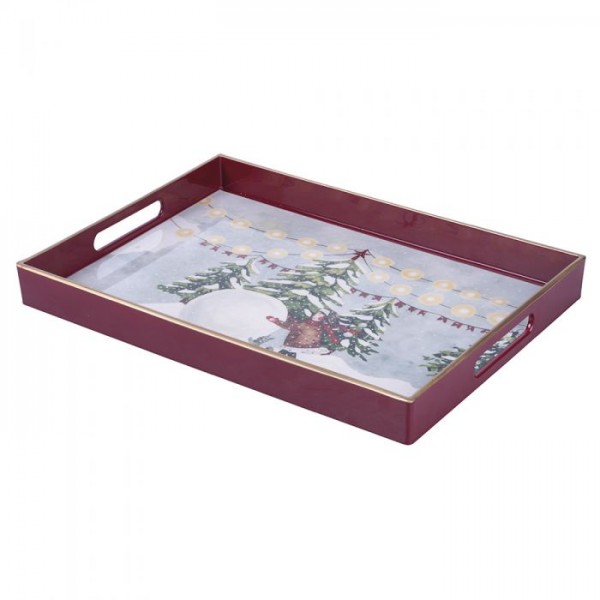 Xmas Vassoio Rettangolare