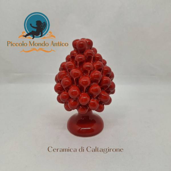 Pigna in Ceramica di Caltagirone h12 cm