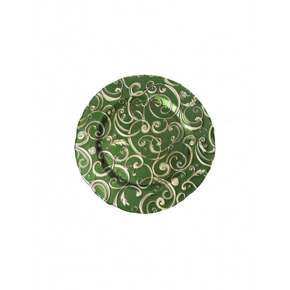 Brandani - Sottopiatto Filo d’Oro Verde