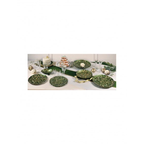 Brandani - Sottopiatto Filo d’Oro Verde