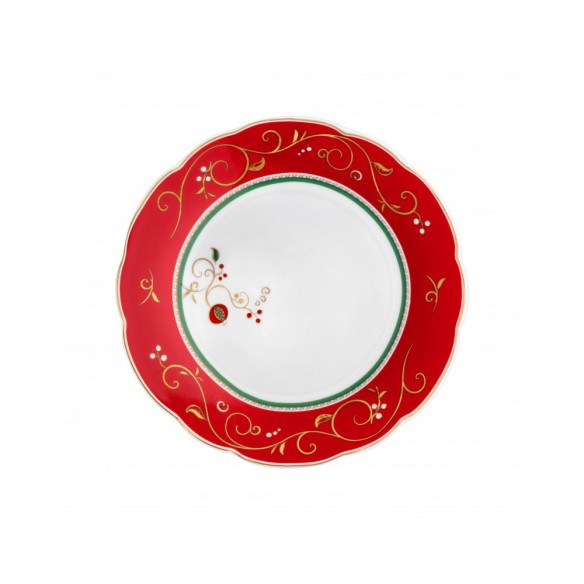 Brandani - Servizio Tavola 18 pz Tempo di Festa Porcellana