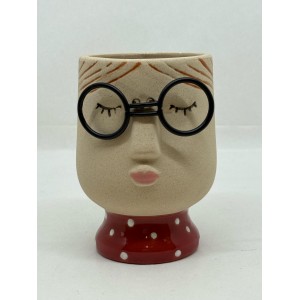 Montemaggi - Vasetto Porcellana Donna