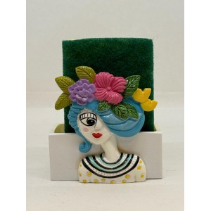 Montemaggi - Portaspugna Donna Floreale Pop