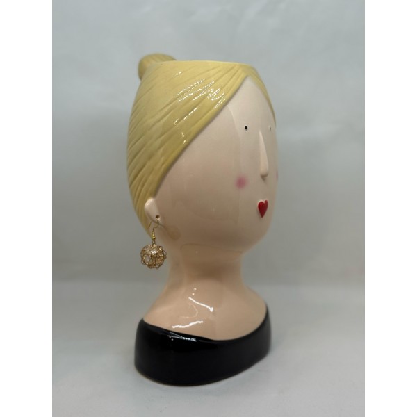 Montemaggi - Coco Girl Bionda con Orecchini...