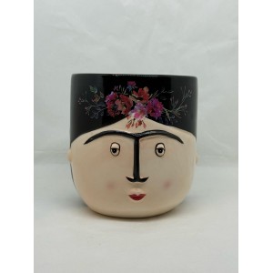 Montemaggi - Vaso Volto con Fiori