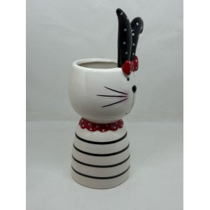 Montemaggi - Vaso Coniglietto con Orecchie a Pois 2