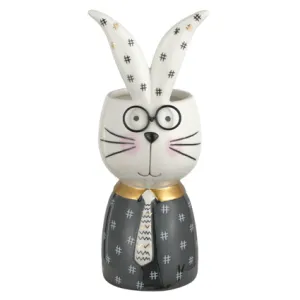 Montemaggi - Vaso Gattino Occhiali e Cravatta