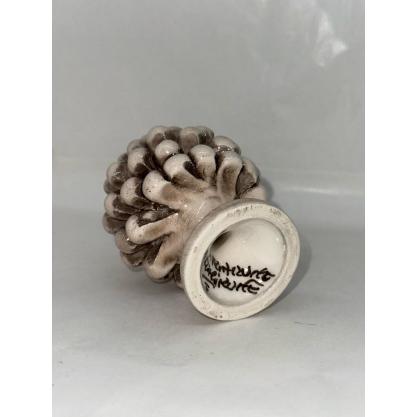 Ceramica di Caltagirone - Pigna Bianco Antico