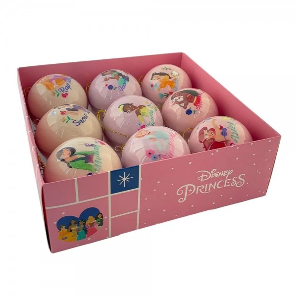 Disney - Set 9 Palline Principesse