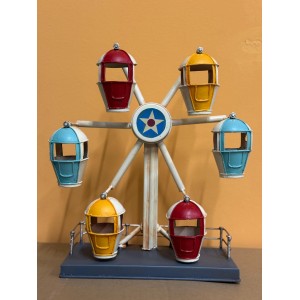 Ruota Panoramica in Latta Multicolore