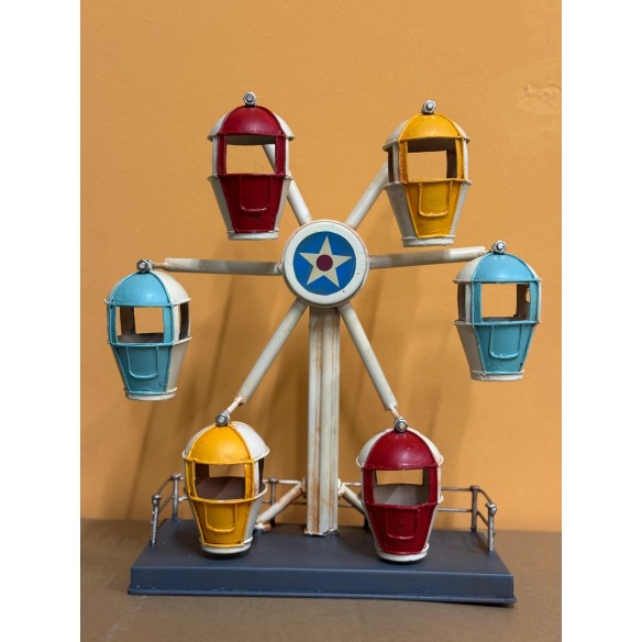 Ruota Panoramica in Latta Multicolore