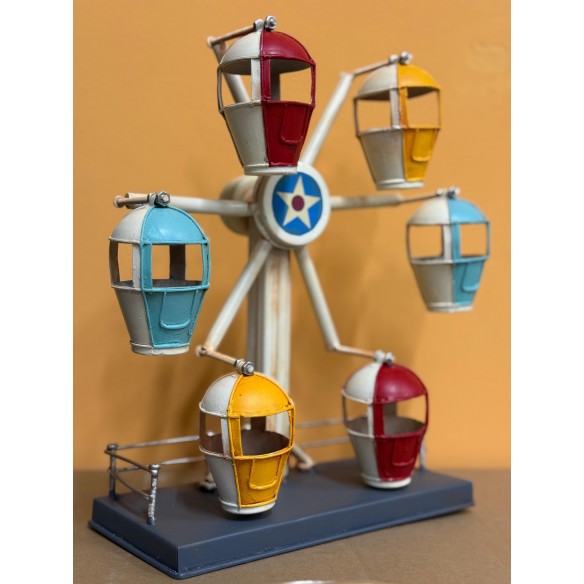 Ruota Panoramica in Latta Multicolore