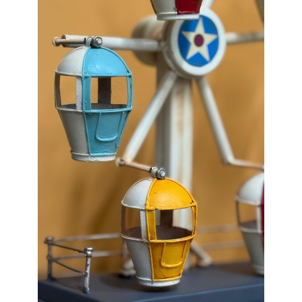 Ruota Panoramica in Latta Multicolore