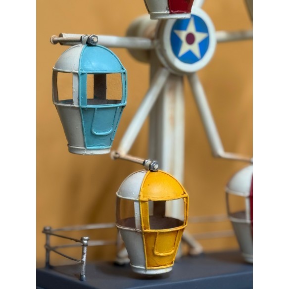 Ruota Panoramica in Latta Multicolore