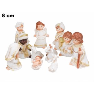 Set Natività in Ceramica – 11 Pezzi