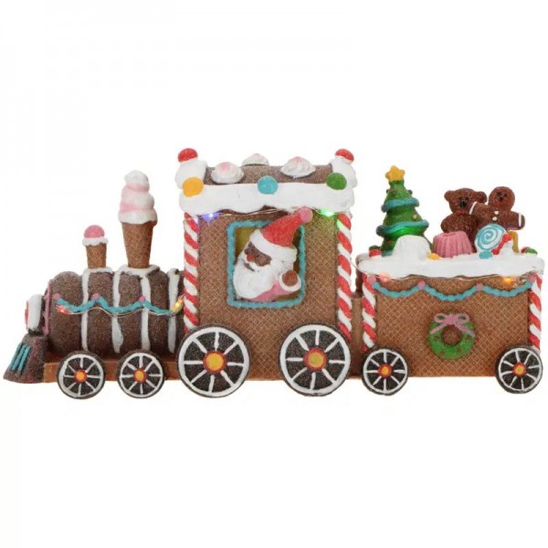 Treno di Natale con LED – 23 cm