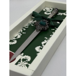 Tagliacarte Decorato con Cristallo Swarovski® –... 2