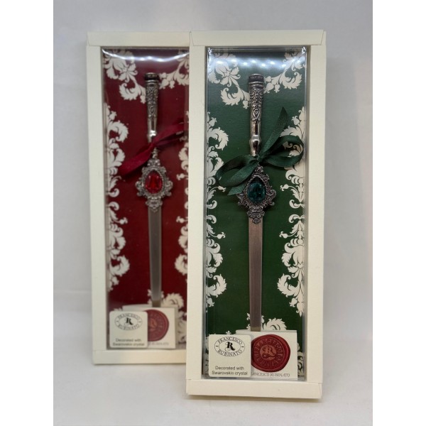 Tagliacarte Decorato con Cristallo Swarovski® –...