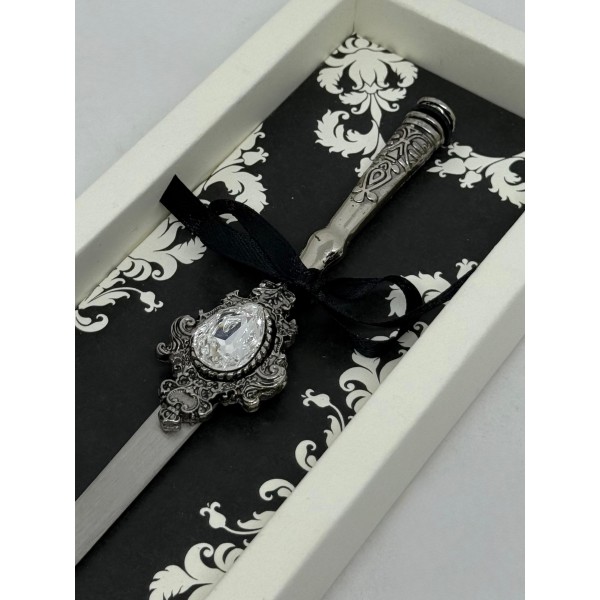 Tagliacarte Decorato con Cristallo Swarovski® –...