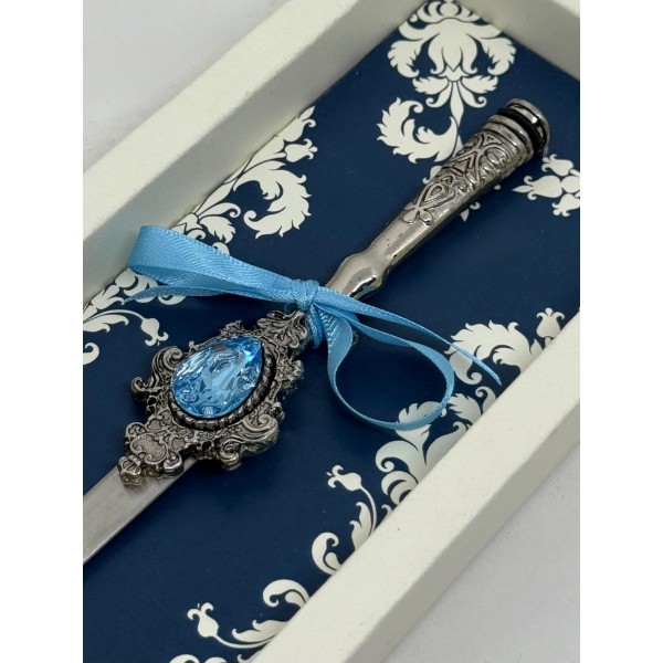 Tagliacarte Decorato con Cristallo Swarovski® –...