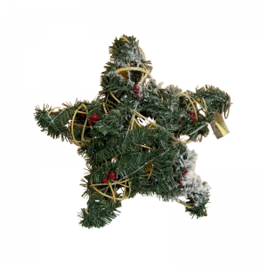 Stella Decorativa Natalizia con LED Integrati, Neve e...