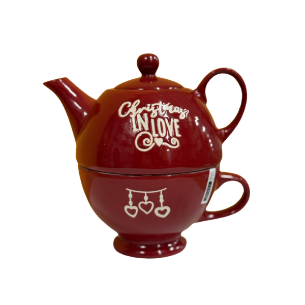 Teiera con Tazza Natalizia “Christmas in Love”...