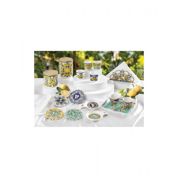 Eclettico Citrus Set 2 pezzi piattini in...