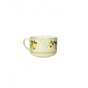 Tazza da Colazione in New Bone China – Tema Limoni