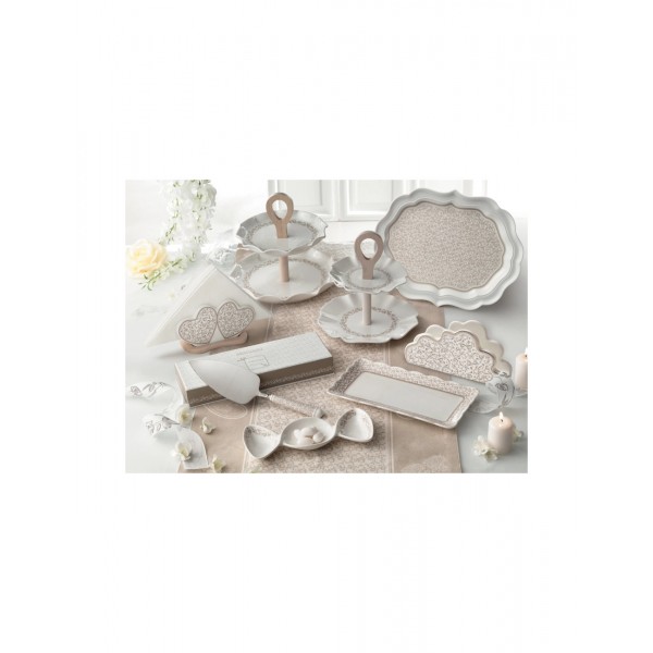 Vassoietto in Porcellana con Decori Eleganti