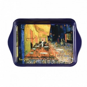 Vassoio in metallo “Terrazza del caffè la sera” – Vincent...