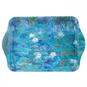 Vassoio in metallo “Ninfee” – Claude Monet