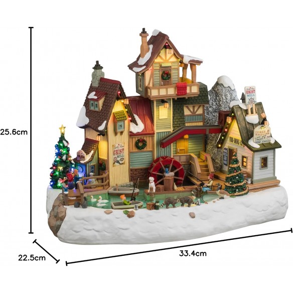 Lemax - The Rocky River Grist Mill