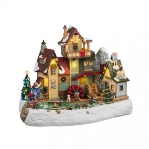 Lemax - The Rocky River Grist Mill 2