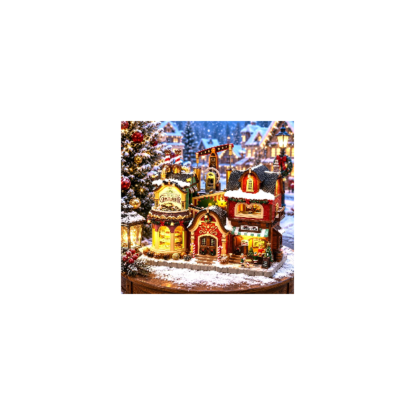 Lemax - The Holly Jolly Chocolatier & Mrs....