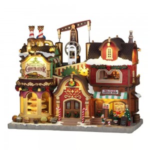 Lemax - The Holly Jolly Chocolatier & Mrs. Claus Coffee Shop 2