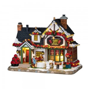 Lemax - Poinsettia Lane Bed & Breakfast