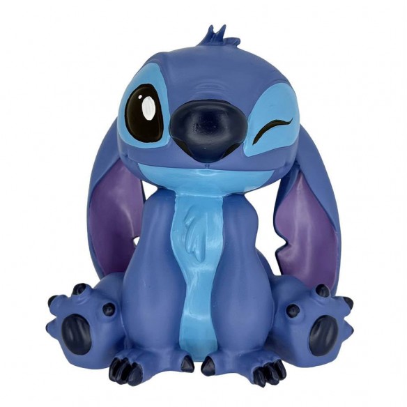 KURT S. ADLER - Statua Stitch con Occhiolino - H 20,5 cm