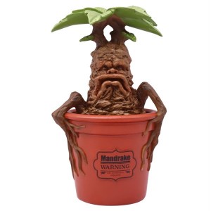 KURT S. ADLER - Statua Mandragola in Vaso - H 20,8 cm