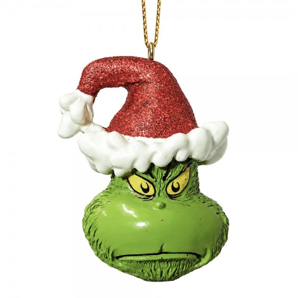 KURT S. ADLER - Viso Grinch con Cappello...