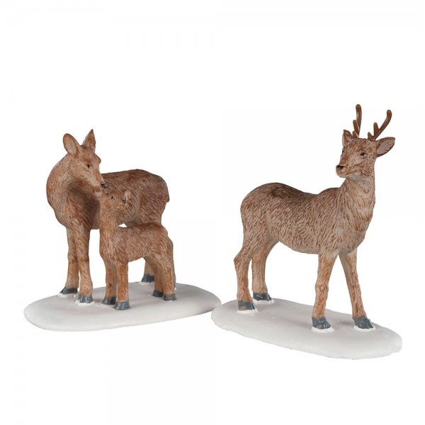 Lemax - Deer Family