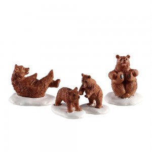 Lemax - Bear Family Snow Day